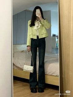 Formal Outfits Korean Style, Korean Classy Outfits For Women, Korea Work Outfit, Korean Outfits Formal, Korean Formal Outfits For Women, Aesthetic Formal Outfits, Classy Korean Outfits, Summer Outfit Concert, Korean Formal Outfit