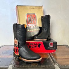 MADE IN MEXICO Brand: Nokota Horse For: Men (view size chat) Details: - Style: C032041 - Pieles: Palomino Negro - Suela: Nokota Roja - Lote: 3948204 - OC: 64199 - Round Toe Care: Avoid exposing to sharp objects to prevent leather damage. Maintenance: Wipe with a soft and slightly damp cloth (with clean water) to remove dust; let it dry and apply color cream, let it dry and then polish with a soft and dry cloth. It is important not to shoe shine the boot, otherwise the natural touch and appearance could be damaged. Contact us for more details PLEASE READ BEFORE PURCHASE: The picture is an ACCURATE REPRESENTATION.  Colors in the pictures may vary a little by effects of light. Leather color can vary from the pictures due to the nature of the leather and them being a handmade artisanal product Nokota Horse, Mens Cowboy, Shoe Shine, Sharp Objects, Cowboy Western, Mens Shoes Boots, Reading Recommendations, Western Cowboy Boots, Western Cowboy