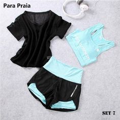 Brand Name: Para PraiaOrigin: CN(Origin)Material: AcrylicGender: WOMENSleeve Length(cm): ShortSport Type: YogaFit: Fits true to size, take your normal sizePattern Type: LetterPattern Type: stripedPattern Type: SolidFeature: BreathableFeature: Anti-PillingFeature: Quick Dry Sportswear For Women, Crop Top Women, Sports Shorts Women, High Impact Sports Bra, Workout Crop Top, Fitness Clothing, Workout Sets, Yoga Set, Women Sports