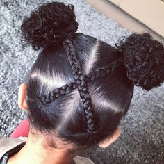 Black Toddler Hairstyles, Lil Girl Hairstyles, Kids Curly Hairstyles, Toddler Hairstyles Girl, Natural Hairstyles For Kids, Girls Natural Hairstyles, Hair Kids