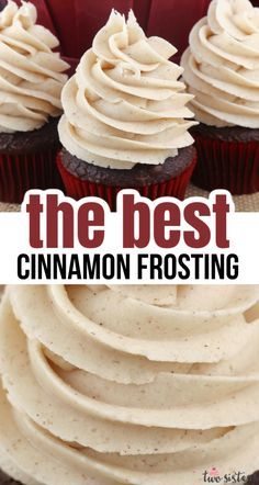 the best cinnamon frosting recipe for cupcakes