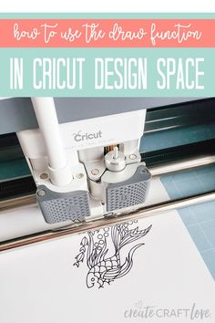 how to use the draw function in cricut design space with pictures and instructions