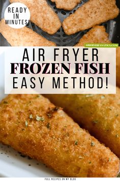 air fryer frozen fish is easy to make