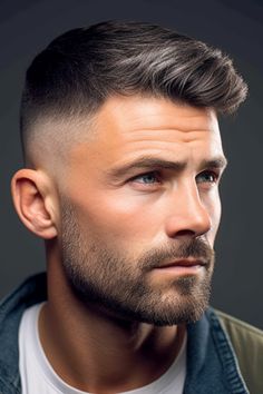 For a sharp look consider getting a low fade with a smooth transition to a skin fade. This type of fade seamlessly blends the two styles together, resulting in a precise cut that’s perfect for those who appreciate clean lines. Click here to check out more handsome low taper fade haircuts for men. Hairstyle Men, Boys Hair