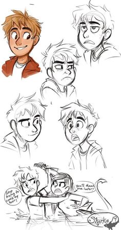 some character sketches for the upcoming disney movie