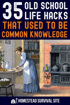 Long before the internet, people were passing down life hacks. Some have become obsolete, but others still have relevance today. These easy DIY hacks used to be common knowledge, because they really work. Homesteading Ideas, Easy Diy Hacks, Common Knowledge, Emergency Preparation, Homestead Survival, Emergency Prepping, Life Hacks For School, School Life, Diy Hacks