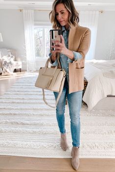 Best Layering Outfits, Sweater And Blazer Outfit, Sweater Blazer Outfit, Camel Blazer Outfit, Jcrew Sweater Blazer, J Crew Sweater Blazer, Athleisure Loungewear, Outfits Mom, Mom Outfit