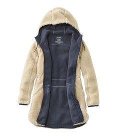 Women's Mountain Pile Fleece Coat | Fleece Jackets at L.L.Bean Cozy Midweight Outerwear With Fleece Lining, Cozy Midweight Fleece Jacket For Winter, Comfy Fleece-lined Outerwear, Cozy Fit Fleece Jacket For Outdoor, Cozy Outdoor Fleece Jacket, Cozy Snug Outerwear With Fleece Lining, Sherpa Fleece Jacket For Loungewear, Cozy Fleece Jacket With Fleece Lining, Cozy Fleece Jacket For Loungewear