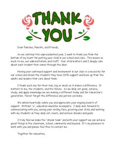 a thank card with the words thank you written in green and pink flowers on it