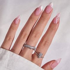 Holiday Nail Inspiration for Your Next Manicure - Jena Green Gel French Tip, Press On Nails Almond, Press On Nails Medium, Nails Medium, Trendy Nail, Nails Almond, Trendy Nail Design