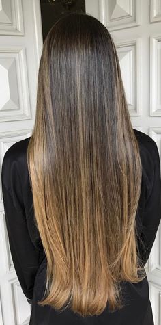 Level 8 Balayage, Long Light Brown Hair With Highlights, Straight Hair Balayage, Balyage Hair, Light Brunette Hair, Baylage Hair, Golden Brown Hair Color, Medium Blonde Hair