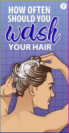 How Often Should You Wash Your Hair: Frequent washing can irritate the scalp and dry out your hair, and shampooing too less may cause buildup and other issues. Don’t worry. We will help you set your hair washing routine. #haircare #haircaretips #hairwash #beauty #beautytips Routine Wellness Shampoo, Best Ways To Wash Your Hair, Hairwash Day Routine, How Often Should You Wash Your Hair, How Often To Wash Hair, How Often Should I Wash My Hair, How To Wash Your Hair The Right Way, Wash Hair Routine, Hair Washing Tips