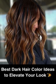 Discover the best dark hair color ideas that will give your locks a stunning makeover! Whether you’re looking for deep, rich shades or subtle highlights, these trendy options for 2024 will help you find the perfect look. Get inspired and transform your hair with these must-try colors! #DarkHairGoals #HairInspo #2024Trends