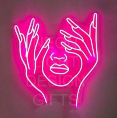 Led Lights Salon, Neon Light Logo Design, Nail Salon Neon Sign, Lashes And Nails Logo, Neon Nail Sign, Logo For Nail Salon, Nail Neon Sign, Home Nail Salon Decor, Order Now Image