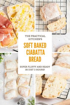 the practical kitchen's soft baked ciabatta bread