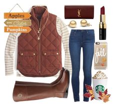 All Brown Outfit, Preppy Fall Outfits, Fashion Vest, Fly Outfit, Preppy Fall, Older Women Fashion, The Bomb, Brown Outfit, Preppy Look