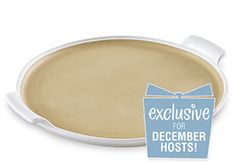 an empty pan with a tag on it that says, enthusiasm is the december most