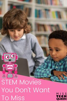 Looking for a way to help your kids connect STEM principles to real life? Try one of these amazing STEM Movies. This blog post features a list of movies with STEM themes that are perfect for use in the classroom at home for family movie night. With activities ideas to go with each your students will be diving into STEM principles. Whether you watch the entire movie or use an excerpt as an attention getter or concept example, you can't go wrong with these STEM movies.