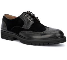 Bring rugged appeal to your everyday looks with these snazzy oxfords boasting contrasting details and secure lace-up closures. From Vintage Foundry Co. Oxford Loafers, Everyday Look, Oxford, Fashion Shoes, Loafers, Lace Up, Bring It On, Lace, Black