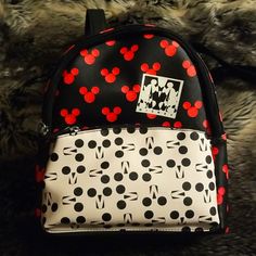 Nwt Disney And Dani (By Danielle Nicole) Mickey Mouse Backpack. Keep Your Belongings In One Convenient Place While On The Go And Add Adorable And Fashionable Accessories To Your Repertoire With This Mickey Mouse Backpack From Danielle Nicole. This Cute Knapsack Features A Spacious Zippered Compartment And Front Zip Pouch For Storing School Supplies, Makeup Accessories, Books, Small Media Devices, And Much More. Perfect For School, Work, And Other Everyday Travel, This Small Bookbag Features Stra Disney Style Backpack For School, Casual Minnie Mouse Standard Backpack, Black Backpack With Zipper For Disney Fan Events, Casual Black Mickey Mouse Backpack, Casual Black Backpack For Disney Trips, Casual Minnie Mouse Bag For Back To School, Casual Minnie Mouse Back To School Bag, Black Mickey Mouse Backpack For Daily Use, Trendy Mickey Mouse Backpack For Everyday Use