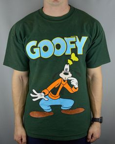 Vintage Goofy 90S T Shirt Single Stitch Easy 30 day return policy