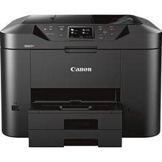 the canon printer is black and white