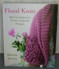 the front cover of floral knits magazine