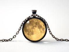 Yellow moon Women necklace Men necklace Moon pendant Moon jewellery Luna necklace Space jewelry Oute Luna Necklace, Moon Jewellery, Interesting Jewelry, Yellow Moon, Space Jewelry, Necklace Moon, Cardboard Gift Boxes, Necklace Men, Women Necklace