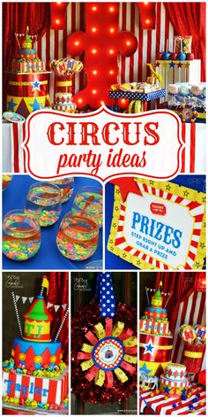 circus party ideas for kids and adults