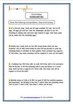 Grade 4 Maths Resources (2 Step Word problems Printable Worksheets) Grade 4 Maths Activities, 2 Step Word Problems 3rd Grade, Multi Step Word Problems 4th Grade, Mixed Word Problems 3rd Grade, Math Word Problems 4th Grade, Math Problems For 4th Grade, 4th Grade Math Worksheets Word Problems Addition And Subtraction, Grade 4 Maths Worksheets, Multiplication Word Problems 4th Grade