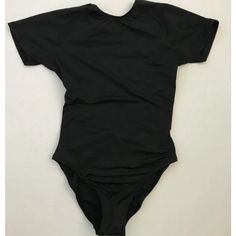 $118 Nwot J.Crew Open-Back Short-Sleeve One-Piece Swimsuit Black Size 2 G3542 Black Swimsuit, Size 2, One Piece Swimsuit, Womens Swim, J Crew, Swimming, One Piece, Women Shopping, Black