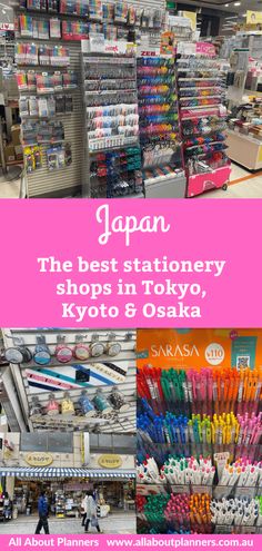 the best stationery shops in tokyo, japan