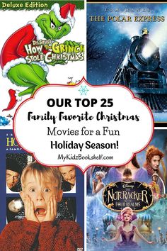 the top 25 family favorite christmas movies for a fun holiday season