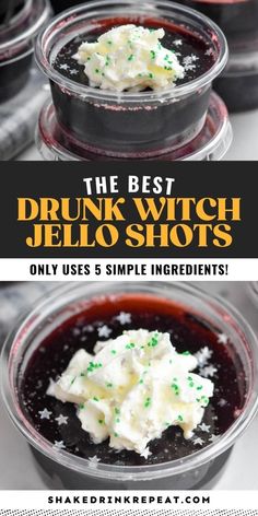 the best drunk witch jello shots only uses 5 simple ingredients