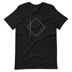 Simple Japanese for minimalist Unisex T-shirt. It features minimal in Japanese Katakana and abstract graphic. It's also perfect for a gift! You can find the same design in the other items here: ➢T-shirt Black: https://www.etsy.com/listing/1363397776 White: https://www.etsy.com/listing/1363397352 ➢Sweatshirt Black: https://www.etsy.com/listing/1363400528 White: https://www.etsy.com/listing/1377393313 ➢Hoodie Black: https://www.etsy.com/listing/1377395169 White: https://www.etsy.com/listing/1377394627 *It runs approximately one size smaller than regular men's items. We suggest customers who typically order men's items to order one size larger than their usual size. This t-shirt is everything you've dreamed of and more. It feels soft and lightweight, with the right amount of stretch. It's com Modern Short Sleeve T-shirt With Branding, Modern Black Shirt With Graphic Print, Minimalist Graphic Print T-shirt With Short Sleeves, Modern Short Sleeve T-shirt With Letter Print, Modern Black T-shirt, Simple Relaxed Fit T-shirt With Graphic Print, Modern Short Sleeve Graphic Print Shirt, Modern Short Sleeve Shirt With Graphic Print, Modern Short Sleeve Graphic Shirt