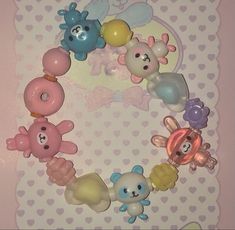 Cutecore Kandi, Fairy Kei Accessories, Diy Kandi Bracelets, Diy Kandi, Kandi Bracelets, Kawaii Accessories, Cute Bracelets, Pastel Goth, Kawaii Fashion