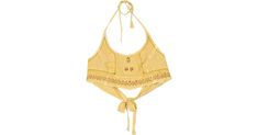 Golden Princess Halter Style Bralette Top in Tunic-Shirt - A vintage-style embroidered bra top in soft rayon. Features: Embroidered, Bohemian. Golden Princess, Embroidered Bra, Fairy Top, Boho Crop Tops, Hippie Look, Trendy Skirts, Bohemian Summer, Bralette Top, Burgundy Floral