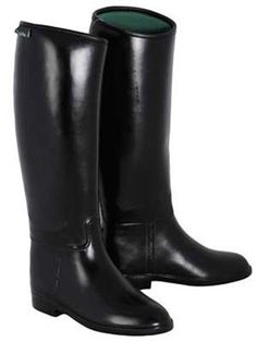 A rubber riding boot with classic leather boot styling and a great feel. Slush molded quality Somerset Tall Boot featuring a polyester jersey lining to provide breathability and moisture absorption. Features a durable sole for lasting performance as well as being fully waterproof. Black Ladies Sizing. Medium Calf or Wide Calf. Horseback Riding Boots, Horse Riding Boots, Saddle Horse, Western Saddles, Horse Supplies, Tall Boot, Riding Boot, Wide Calf, Leather Boot