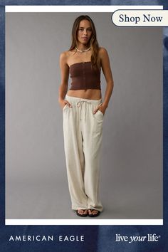 Rib-knit blend/Straight neckline/Sleeveless | Strapless/Button-up closure Casual Tank Top With Button Closure, Casual Rayon Tank Top, Neutral Fitted Casual Tank Top, Casual Tank Top With Buttons For Daywear, Casual Buttoned Tank Top For Daywear, Fitted Rayon Casual Tank Top, Cropped Button Up Sweater, Athletic Fit Jeans, Relaxed Jeans