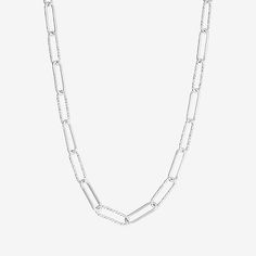 Add a trendy look to your jewelry collection by adding this silver reflections pure silver over brass paperclip chain necklace. Necklace is crafted in pure silver over brass, available 16 inches length with a 2 inch extender, has a solid diamond cut high polished paperclip chain construction and a lobster clasp closure. If you're looking for the perfect trendy chain necklace for stacking or to wear alone, this necklace is what your jewelry collection needs! Wipe necklace clean with a soft cloth.Included: 1 Necklace Chain(s)Features: Nickel FreeJewelry Closure: Lobster ClaspLink Construction: SolidMetal Color: Silver ToneChain Length: 16 InchChain Width: 5.05 MillimetersExtender Length: 2 InchChain Construction: PaperclipCare: Wipe CleanMetal: Pure Silver Over BrassNecklace Type: Chain Neck Paperclip Chain Necklace, Necklace Necklace, Watch Chain, Chain Necklaces, Necklace Chain, Paper Clip, Diamond Cut, Pure Silver, Jewellery And Watches