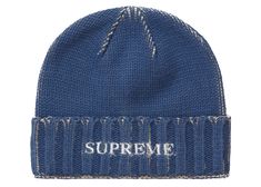 Supreme Overprint Beanie in Blue Street Style Outfits Men, Cuffed Beanie, Mens Outfit Inspiration, Futuristic Fashion, Streetwear Clothing, Streetwear Men Outfits, The Supreme