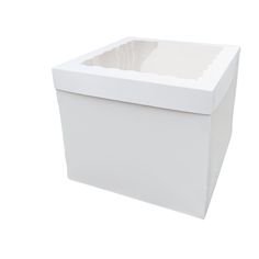 an empty white box on a white background