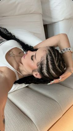 White Girl Braids, Mrs Bella, Ghana Braids, Hairstyles For Layered Hair, Hairdos For Curly Hair, Hair Stylies, Hair Stylist Life, Baddie Hairstyles, Aesthetic Hair