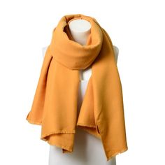 Wrap it, drape it, tie it, and more. This super cute and super soft mustard yellow scarf will keep you nice and cozy during the fall and winter months, all while looking stylish! It's comfortable for all-day wear, has an oversized fit, and is the perfect layering piece for the new season! Style this blanket scarf with a solid top or dress for an effortlessly chic look!. Solid Blanket Scarf With Frayed Edge. Details, features & care. The perfect size. The Solid Blanket Scarf measures 70" x 27", p Winter Scarf Tying, Layering Accessories, Yellow Blanket, Yellow Blankets, Tie Dye Scarves, Womens Scarf, Head Wrap Styles, Yellow Scarf, Image Svg