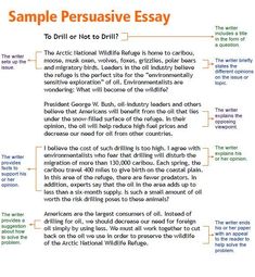 an outline for a persutive writing paper with the words sample persuative