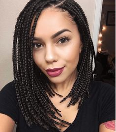 Box Braids Tutorial, Cabello Afro Natural, Medium Box Braids