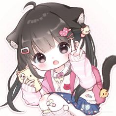 #icon #pfp #soft #cute #icons #chibi Chibi Icon, Hair Pfp, Matching Profile, Pfp Icons, Soft Cute, Cute Anime Chibi, Icon Pfp, Matching Profile Pictures, Profile Pictures