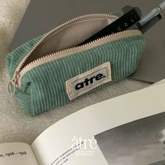 49444506501402 Green Rectangular Pencil Case For School, Green Rectangular Cosmetic Bag For School, Trendy Green Pencil Case For School, Trendy Rectangular School Pouch, Trendy Green Rectangular Pencil Case, Cute Green Zipper Pouch Pencil Case, Trendy Green Pouch Pencil Case, Trendy Green Pencil Case Pouch, Cute Green Pencil Case With Pen Holders