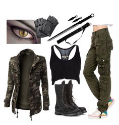 Wolf Outfits Female, Wolf Inspired Outfits, Combat Clothes, Badass Outfit, Movie Inspired Outfits, Damir Doma