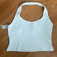 Aritzia Babaton Halter Top Nwt White Color Smoke Free And Pet Free Home Selling Because Too Big, Outside Return Window Ribbed Tops For Vacation, Spring Vacation Ribbed Tops, Ribbed Top For Vacation In Spring, Ribbed Tops For Spring Vacation, White Ribbed Top For Vacation, Spring Ribbed Top For Beach, Casual Ribbed Tops For Vacation, Spring Beach Ribbed Top, Fitted Ribbed Top For Vacation